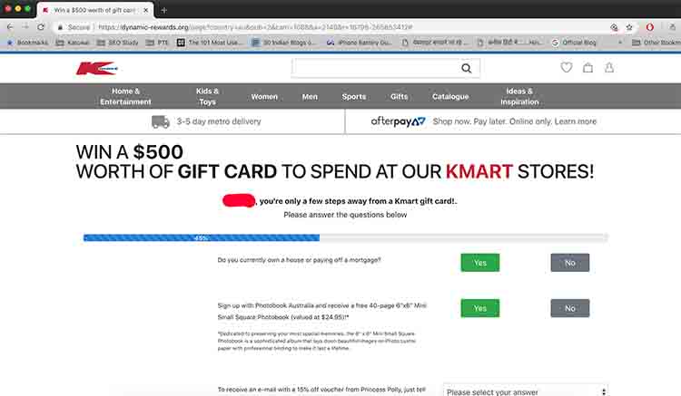 Don't fall behind this Kmart 75 dollars giveaway - NepaliPage